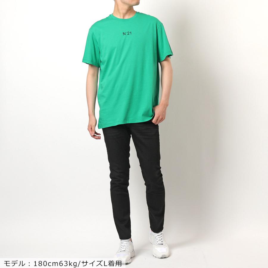 N°21 ヌメロヴェントゥーノ F026 6332 カラー5色 半袖 Tシャツ クルー 