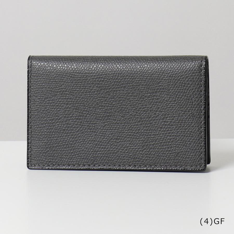 ヴァレクストラ Valextra ケース カードケース グレー 本革 Valextra（ヴァレクストラ） カードケース Business card case
