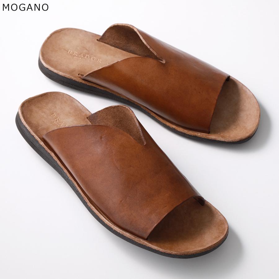 訳あり特価 未使用級 BRADOR MADE IN ITALY レザーサンダル 楽天市場】BRADOR（ブラドール） メンズ レザーサンダル