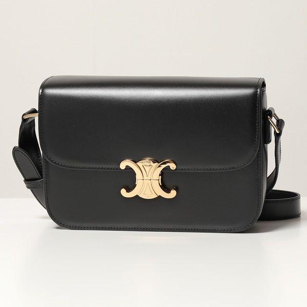 CELINE セリーヌ ショルダーバッグ Medium Triomphe トリオンフ ミディアム 187363BF4.38NO レディース レザー  ポシェット 鞄 Black : 310307266 : インポートセレクト musee - 通販 - Yahoo!ショッピング