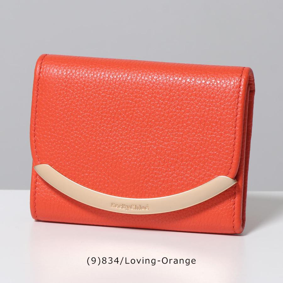 SEE BY CHLOE（シーバイクロエ） 三つ折り財布 LIZZIE リジー