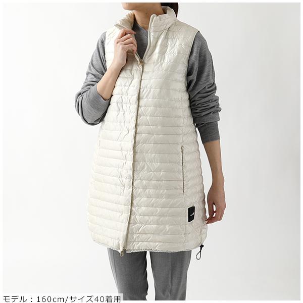 Duvetica デュベティカ Bride ブリデ 191 D 6040s00 1091 ライトダウン ロングベスト ジレ 収納ポーチ付き 021 Papiro レディース インポートセレクト Musee 通販 Yahoo ショッピング