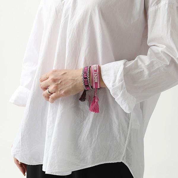 Dior ディオール B0961 Adrco 112 Textile J Adior Bracelet ブレスレット ミサンガ 2点セット Purple Rose レディース インポートセレクト Musee 通販 Yahoo ショッピング