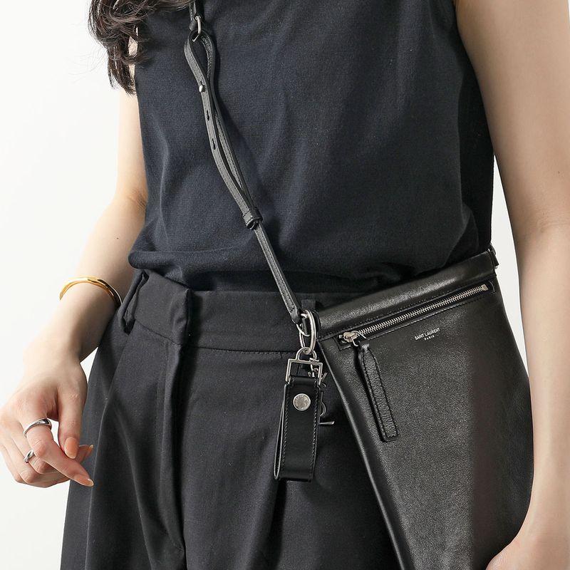 SAINT LAURENT サンローラン キーリング 518323 0SX0E メンズ レザー