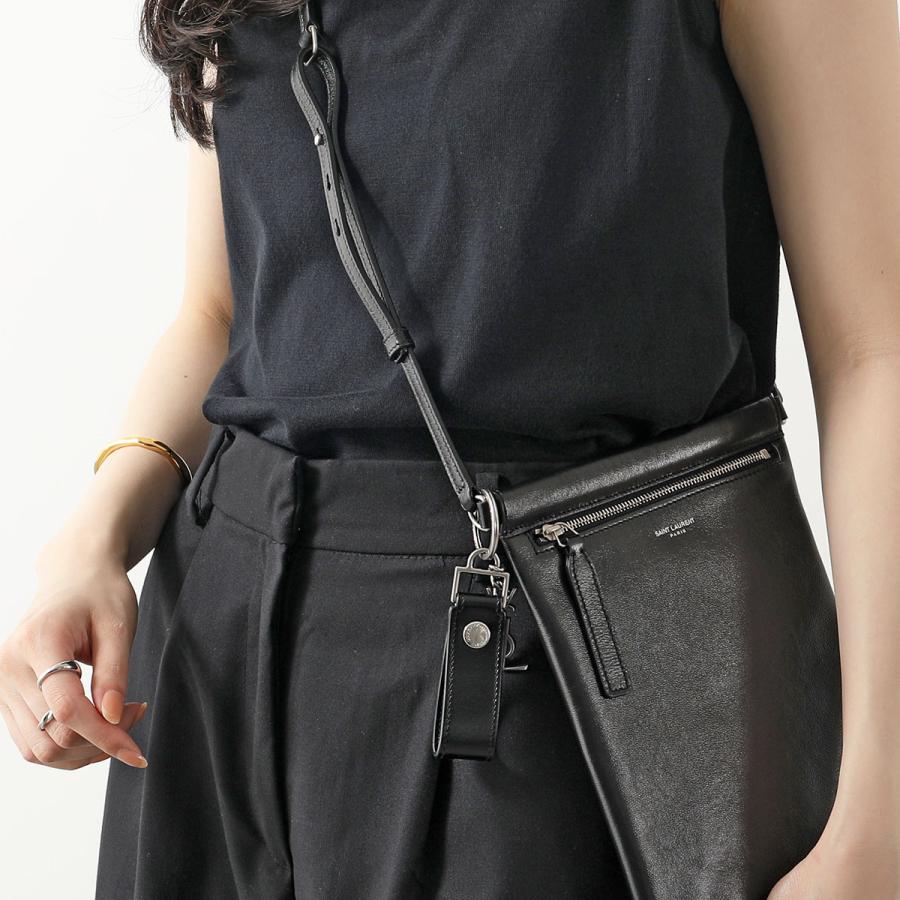 SAINT LAURENT サンローラン キーリング 518323 0SX0E メンズ レザー