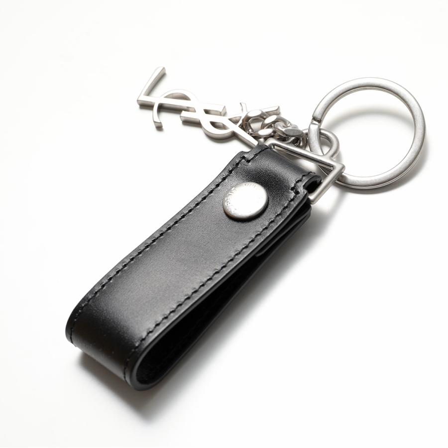 SAINT LAURENT サンローラン キーリング 518323 0SX0E メンズ レザー