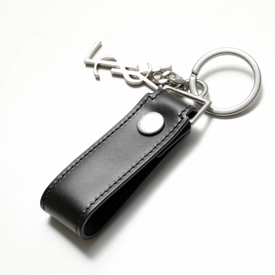 SAINT LAURENT サンローラン キーリング 518323 0SX0E メンズ レザー