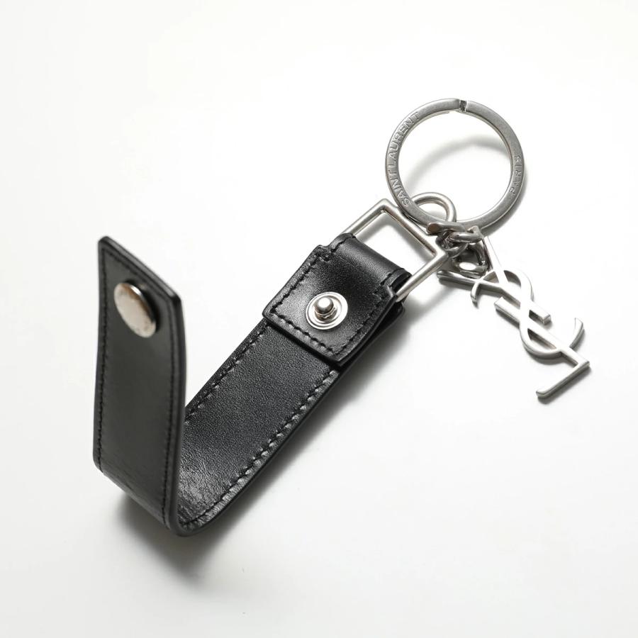 SAINT LAURENT サンローラン キーリング 518323 0SX0E メンズ レザー