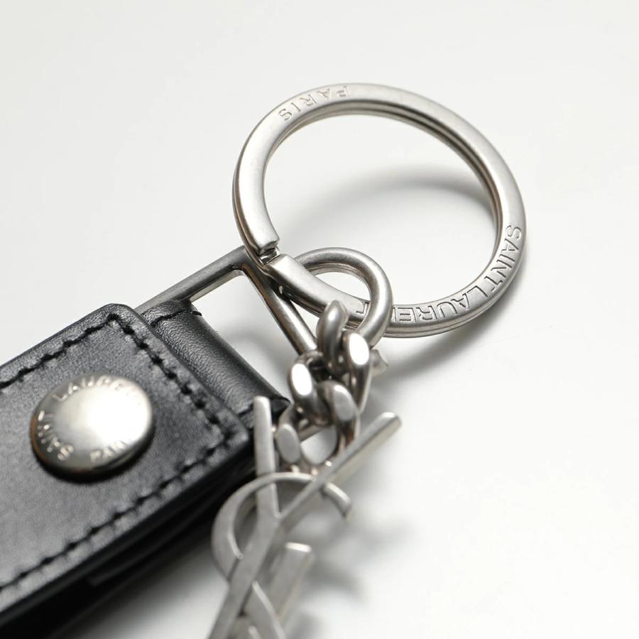 SAINT LAURENT サンローラン キーリング 518323 0SX0E メンズ レザー