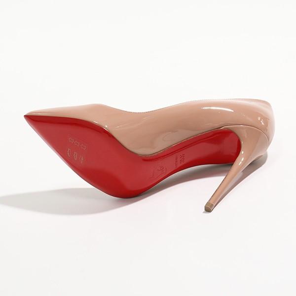 Christian Louboutin クリスチャンルブタン Pigalle Follies 100 パテントレザー ポインテッドトゥ パンプス ハイヒール Pk1a 靴 レディース インポートセレクト Musee 通販 Yahoo ショッピング