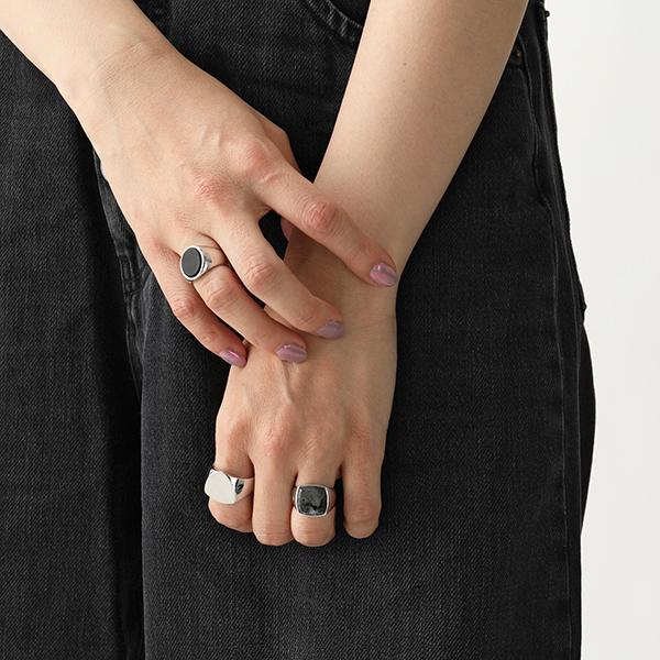 TOM WOOD TOMWOOD トムウッド リング レディース Oval Black TOM WOOD TOMWOOD トムウッド リング レディース Oval Black