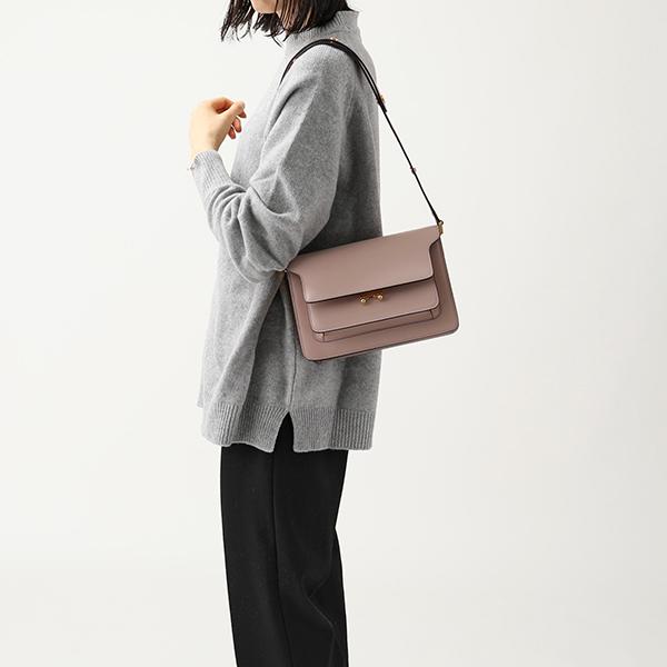 マルニ　トランク　ショルダーバッグ　2way ハンドバッグ　ミディアム MARNI トランクバッグ【ミディアム】