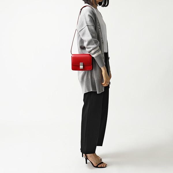 訳有 Celine セリーヌ 11dls 27ed Classic Box Small クラシックボックス スモール レザー ショルダーバッグ ポシェット Red 鞄 レディース インポートセレクト Musee 通販 Yahoo ショッピング