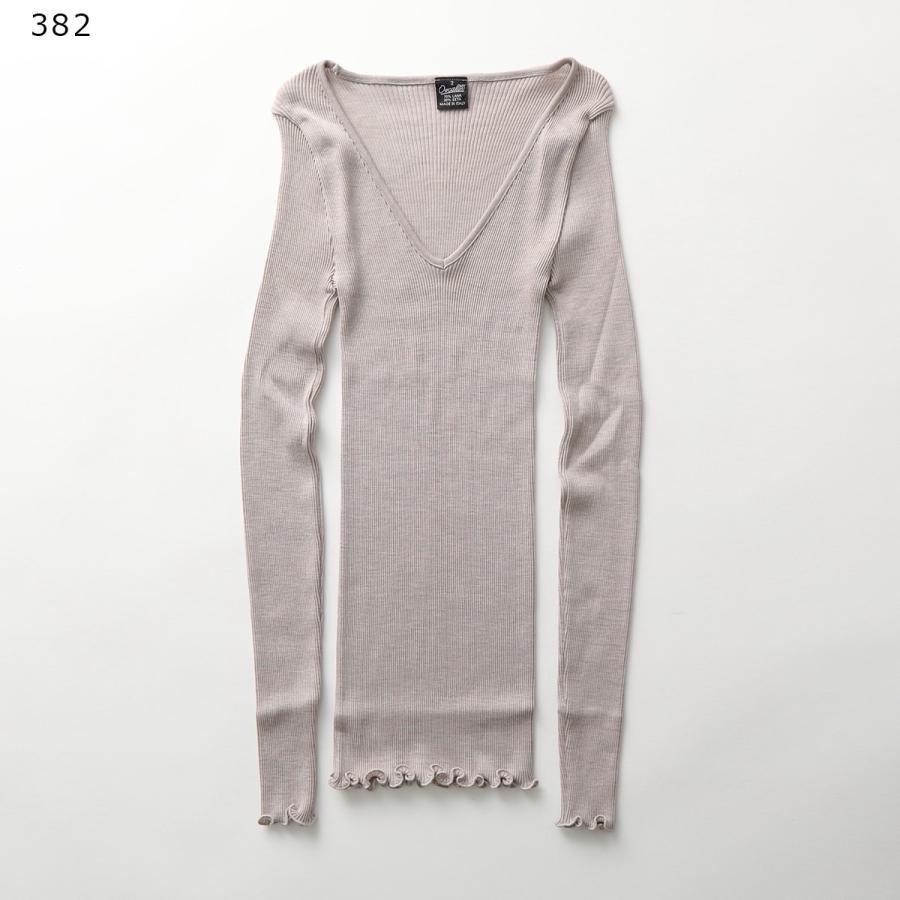 OSCALITO Oscalito オスカリート 長袖ニット 3486 レディース V OSCALITO Oscalito オスカリート 長袖ニット 3486 レディース V