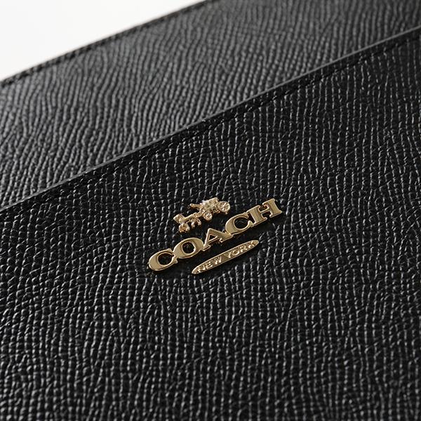COACH（コーチ） 41320 GDBLK レザー ショルダーバッグ ポシェット