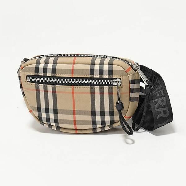 豪華 Burberry バーバリー Ml Cannon バーバリーチェック ボディバッグ ベルトバッグ ウエストポーチ 028 Archive Beige 鞄 レディース 時間指定不可 Www Ladislexia Net