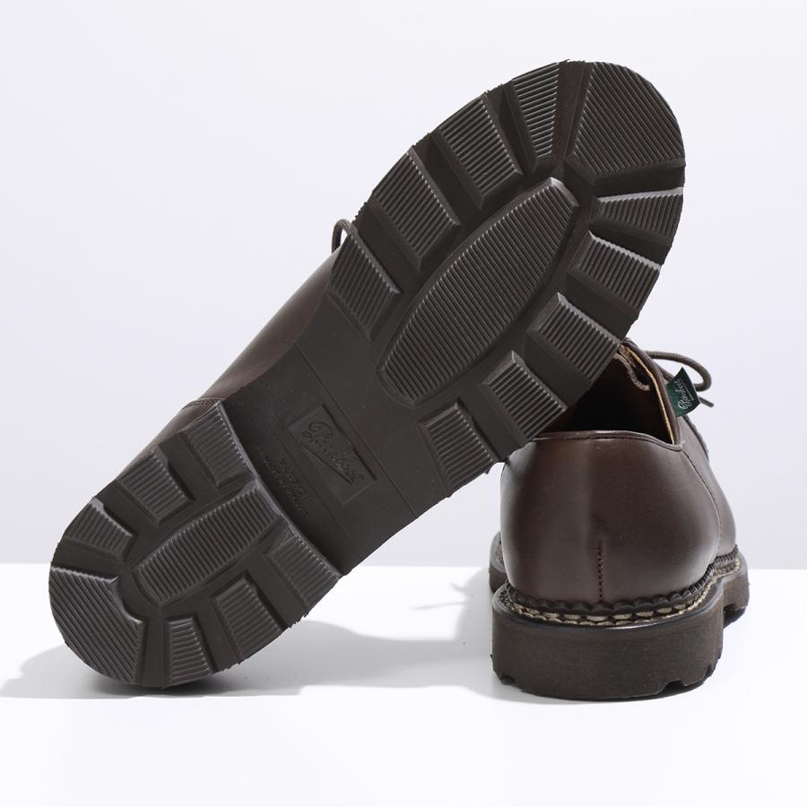 Paraboot  パラブーツ レザーシューズ 715612 MICHAEL MARCHEII ミカエル メンズ チロリアン シューズ オイルドレザー 靴 MARRON-LISCAFEの画像