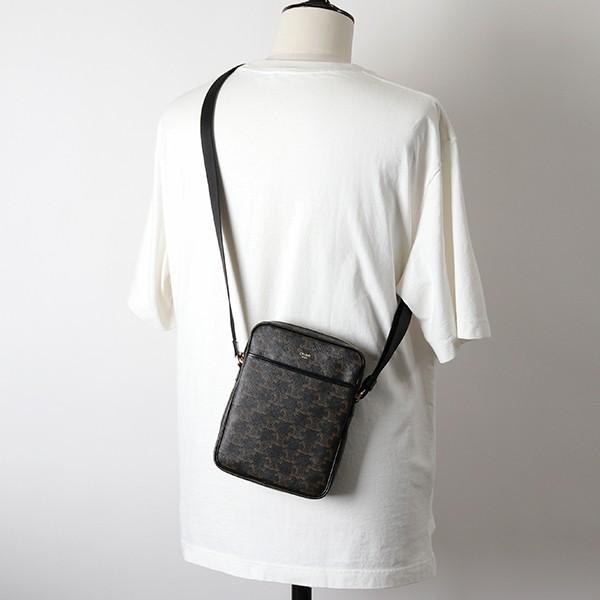 Celine セリーヌ bsz 38no Triomphe トリオンフ Vertical ショルダーバッグ ポシェット Black 鞄 メンズ インポートセレクト Musee 通販 Yahoo ショッピング