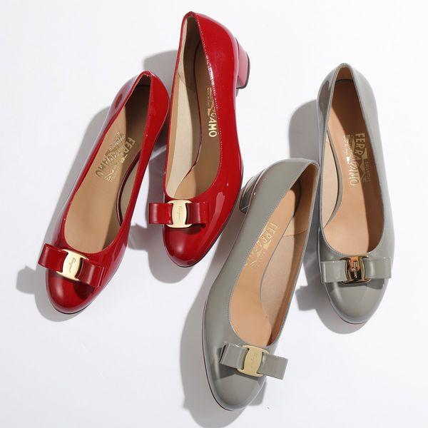 SALVATORE FERRAGAMO サルヴァトーレフェラガモ ヒールパンプス VARA 1