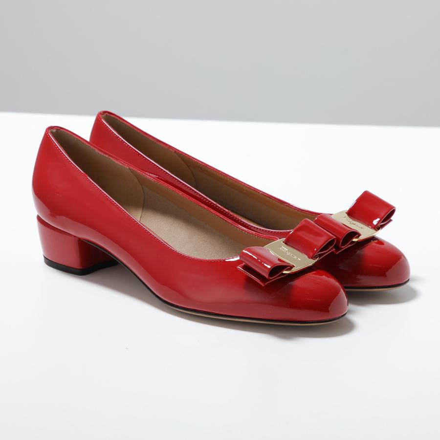 FERRAGAMO（フェラガモ） ヒールパンプス VARA 1 591964 740693 753641