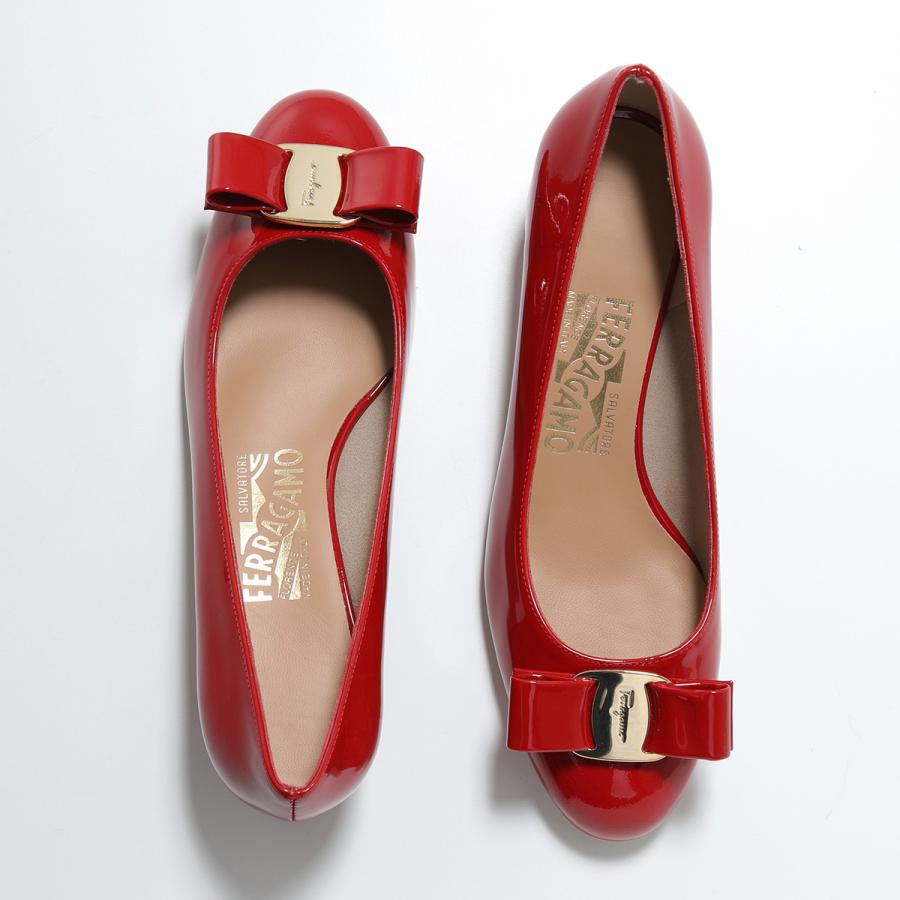 FERRAGAMO（フェラガモ） ヒールパンプス VARA 1 591964 740693 753641