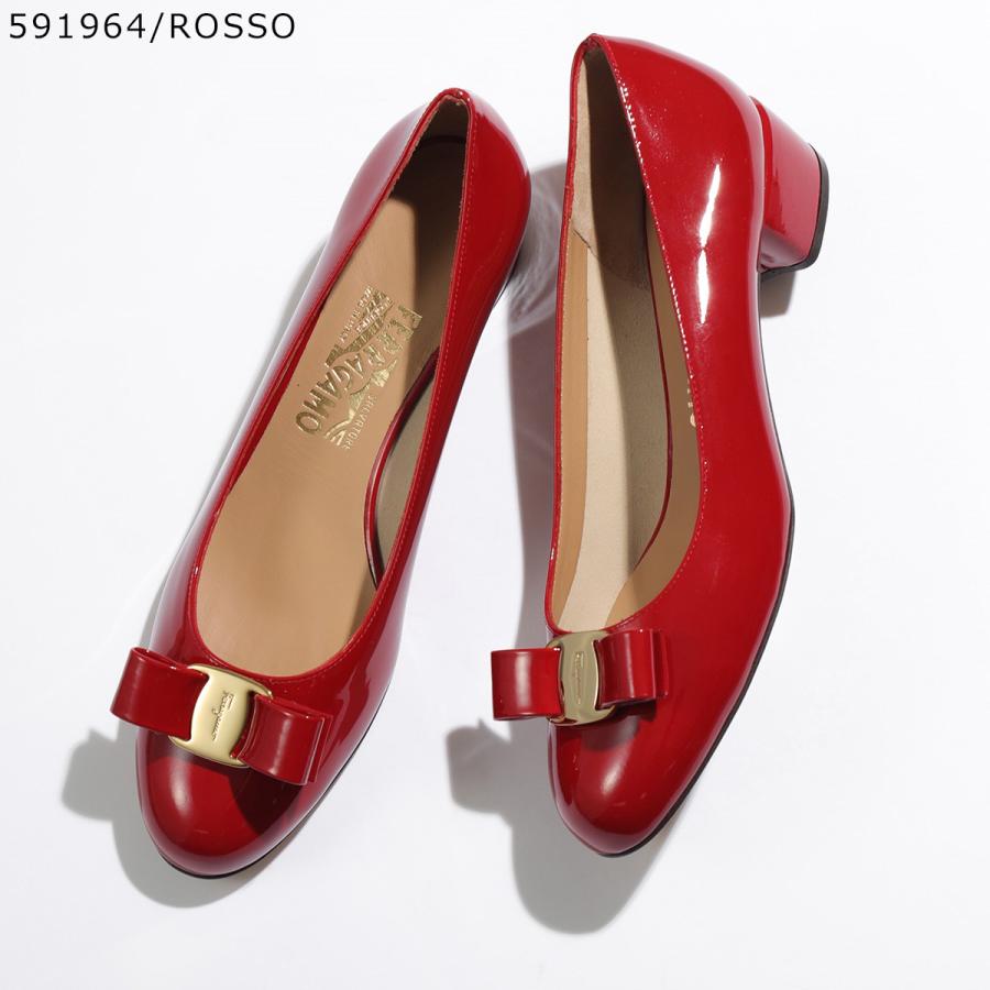 FERRAGAMO（フェラガモ） ヒールパンプス VARA 1 591964 740693 753641
