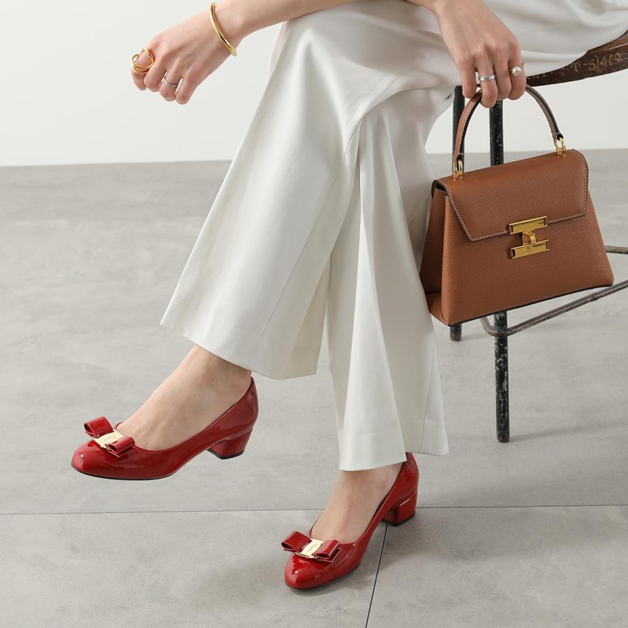 FERRAGAMO（フェラガモ） ヒールパンプス VARA 1 591964 740693 753641