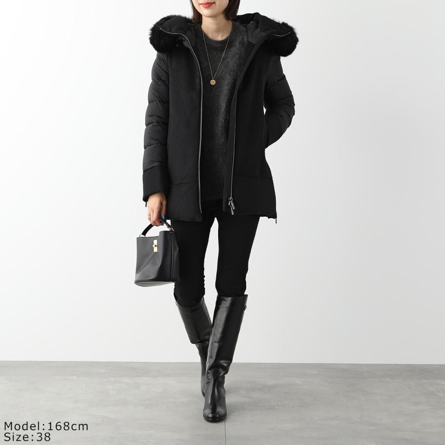 MOORER ムーレー FRESIA LE フォックスファー付き フーテッド カシミヤ 
