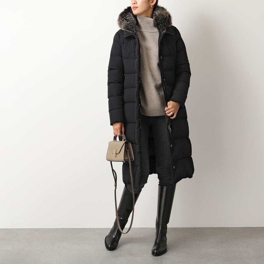 Moorer ムーレー Zagara Kn 撥水 フォックスファー フード付 ロング ダウンコート Nero レディース インポートセレクト Musee 通販 Yahoo ショッピング