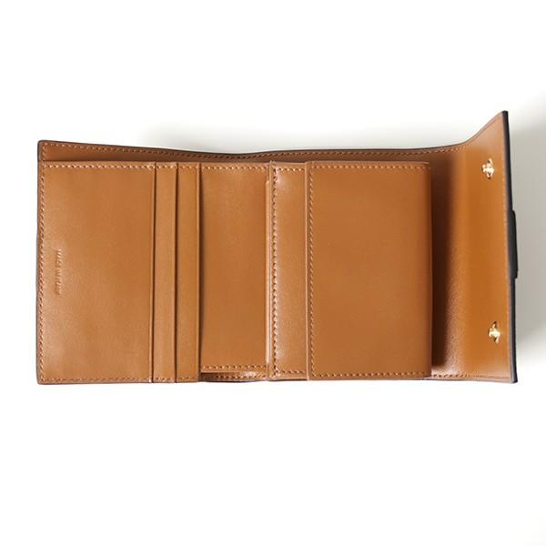 CELINE（セリーヌ） 10D572BZ9.04LU Small Wallet トリオンフ柄 二