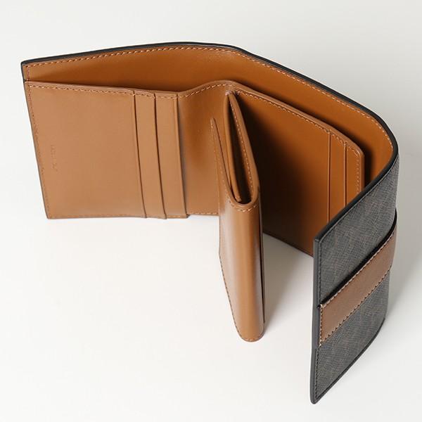 CELINE（セリーヌ） 10D572BZ9.04LU Small Wallet トリオンフ柄 二