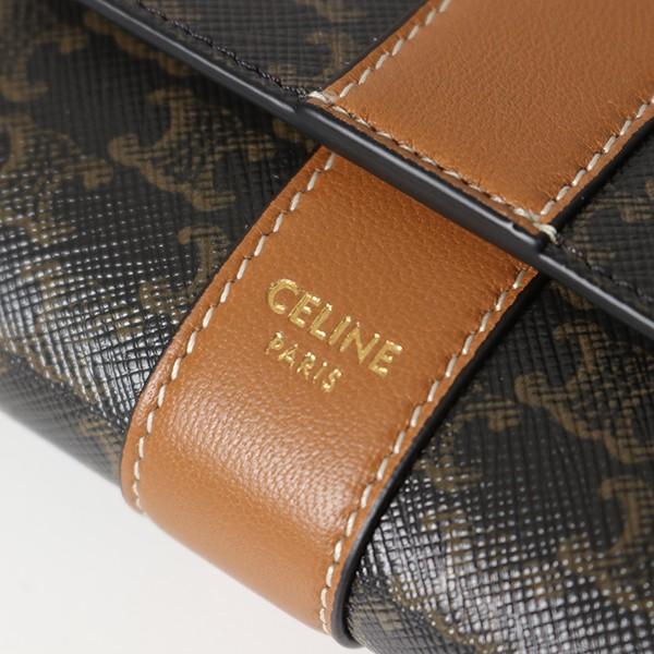 CELINE（セリーヌ） 10D572BZ9.04LU Small Wallet トリオンフ柄 二