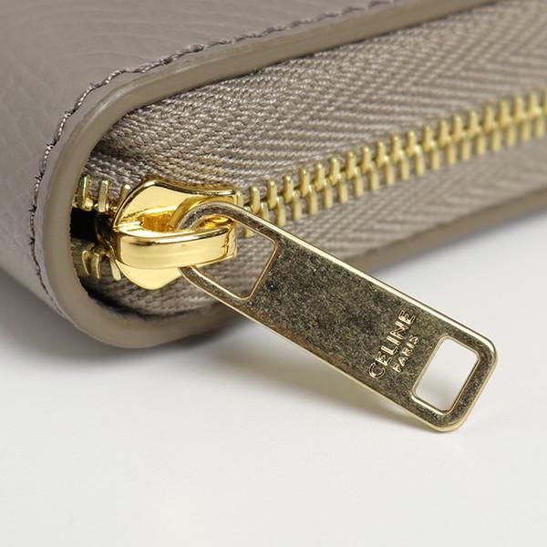 CELINE（セリーヌ） 10B553BEL.10BL Large Zipped Wallet レザー