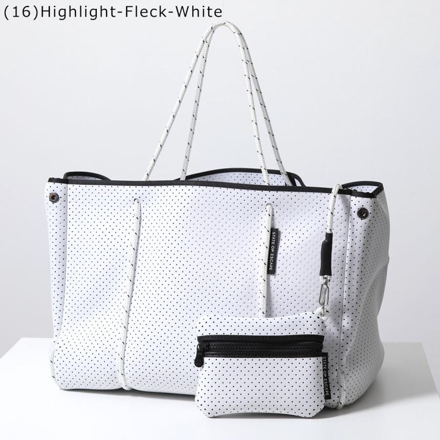 STATE OF ESCAPE ホワイトトートバッグ STATE OF ESCAPE（ステイトオブエスケープ） トートバッグ Escape tote