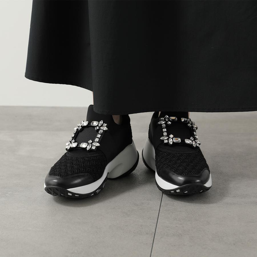 Roger Vivier（ロジェヴィヴィエ） スニーカー VIV RUN STRASS BUCKLE