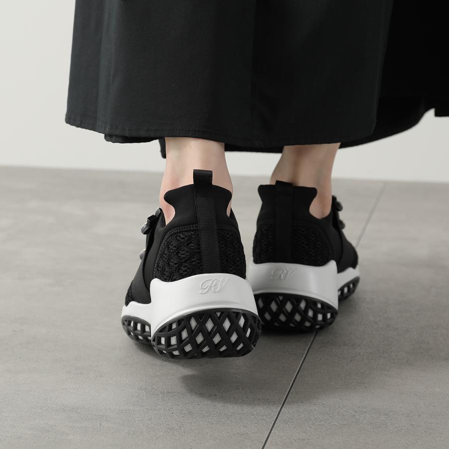 ✨極美品✨　ロジェヴィヴィエ　レディース　スニーカー　24.5 ブラック Roger Vivier（ロジェヴィヴィエ） スニーカー VIV RUN STRASS BUCKLE