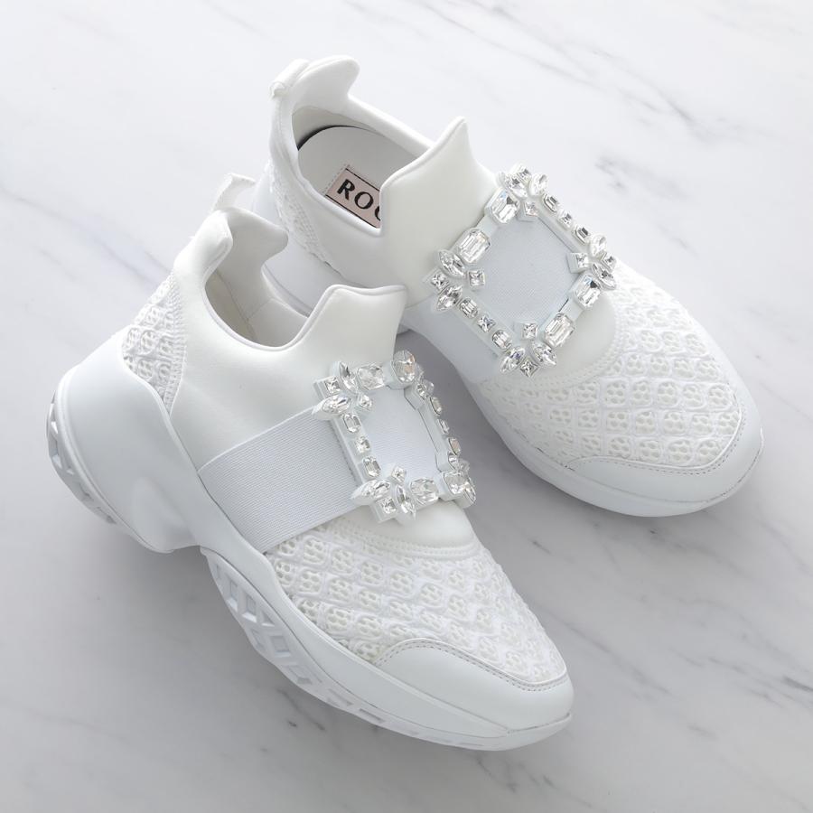 Roger Vivier（ロジェヴィヴィエ） スニーカー VIV RUN STRASS BUCKLE