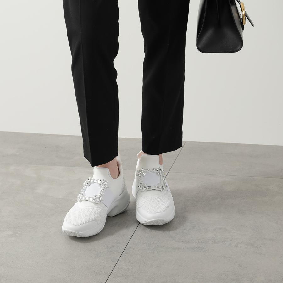 Roger Vivier（ロジェヴィヴィエ） スニーカー VIV RUN STRASS BUCKLE