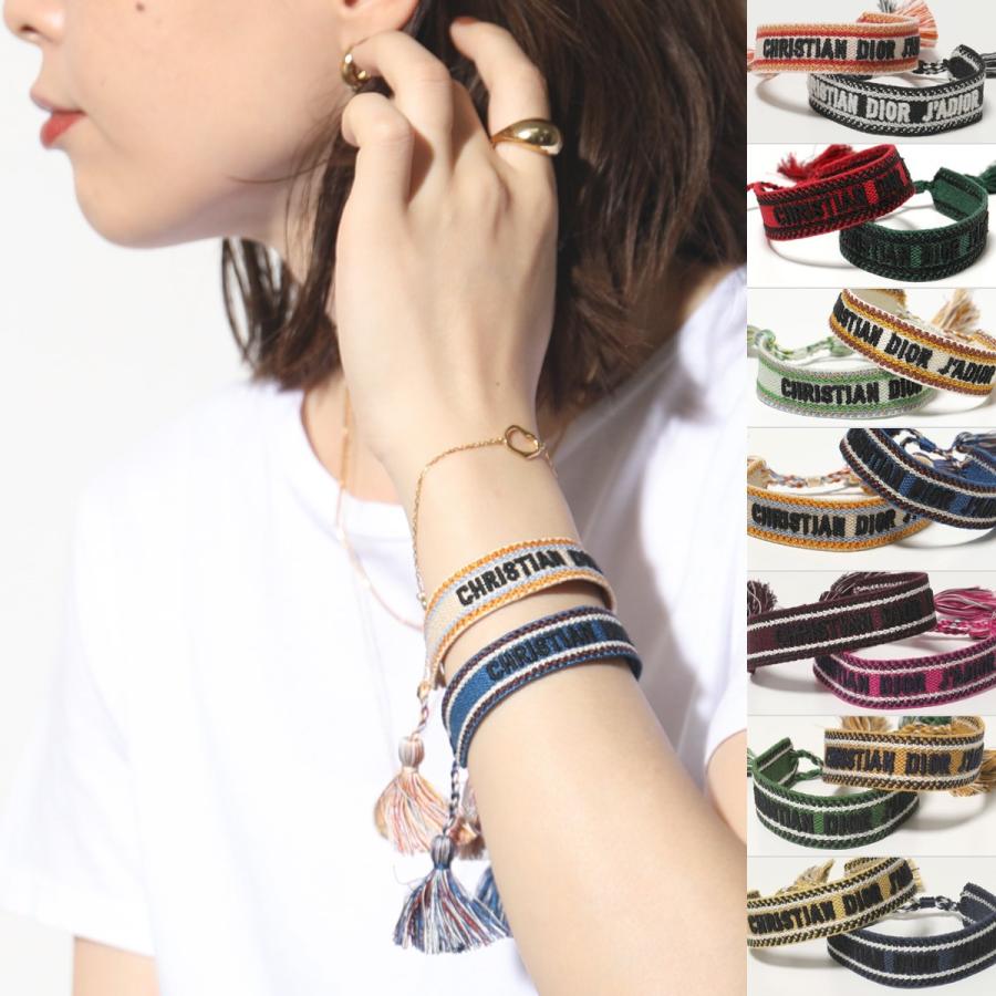 Dior ディオール B0961 Adrco 807u Adr Textile J Adior Bracelet ブレスレット ミサンガ 2点セット 807 Black Orng レディース インポートセレクト Musee 通販 Yahoo ショッピング