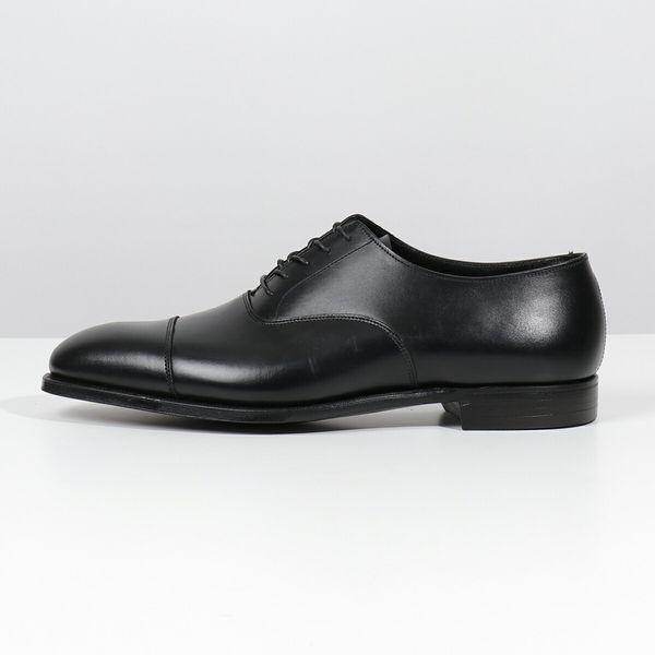 CROCKETT&JONES クロケットアンドジョーンズ ドレスシューズ Audley オードリー 29447A C01L3 メンズ レースアップ キャップトゥ ワイズE 革靴 BLACK