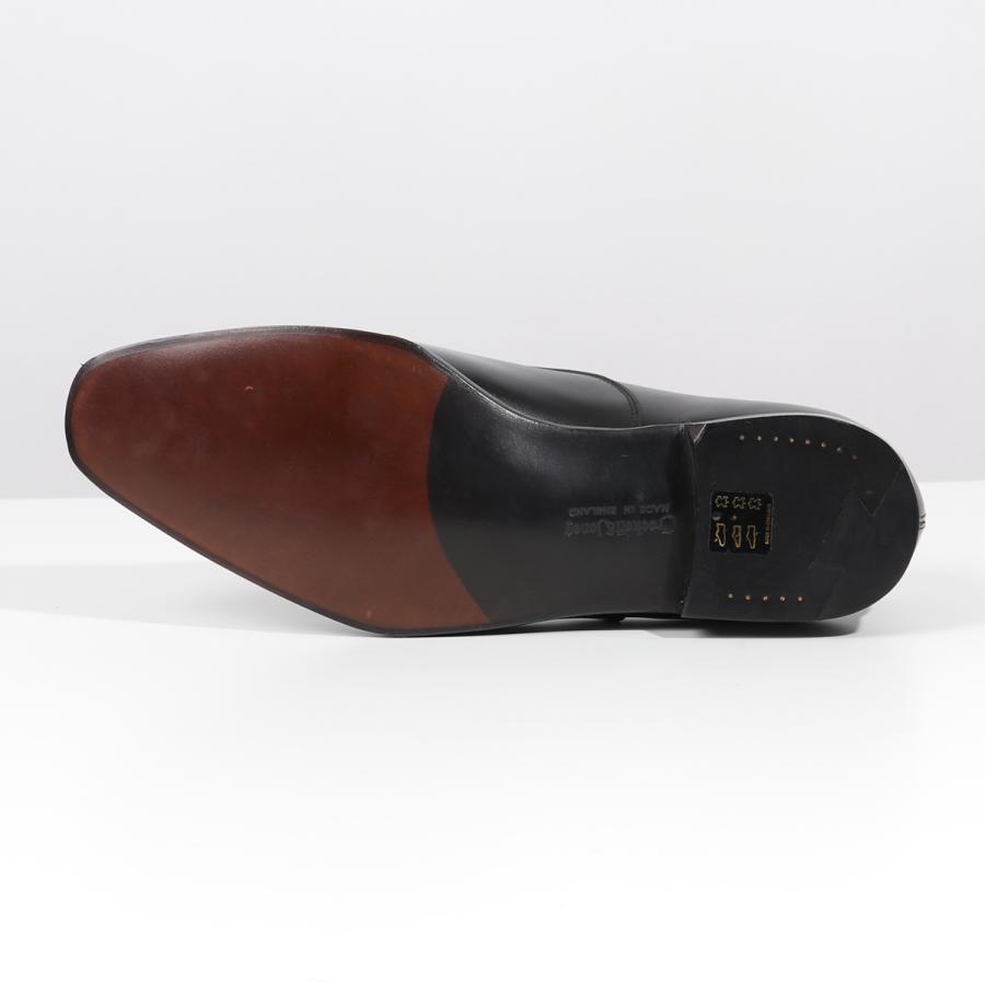 CROCKETT&JONES クロケットアンドジョーンズ ドレスシューズ Audley オードリー 29447A C01L3 メンズ レースアップ キャップトゥ ワイズE 革靴 BLACKの画像