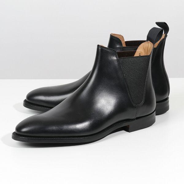 CROCKETT&JONES クロケットアンドジョーンズ 25887A C01C1 Chelsea 8 レザー チェルシーブーツ サイドゴア