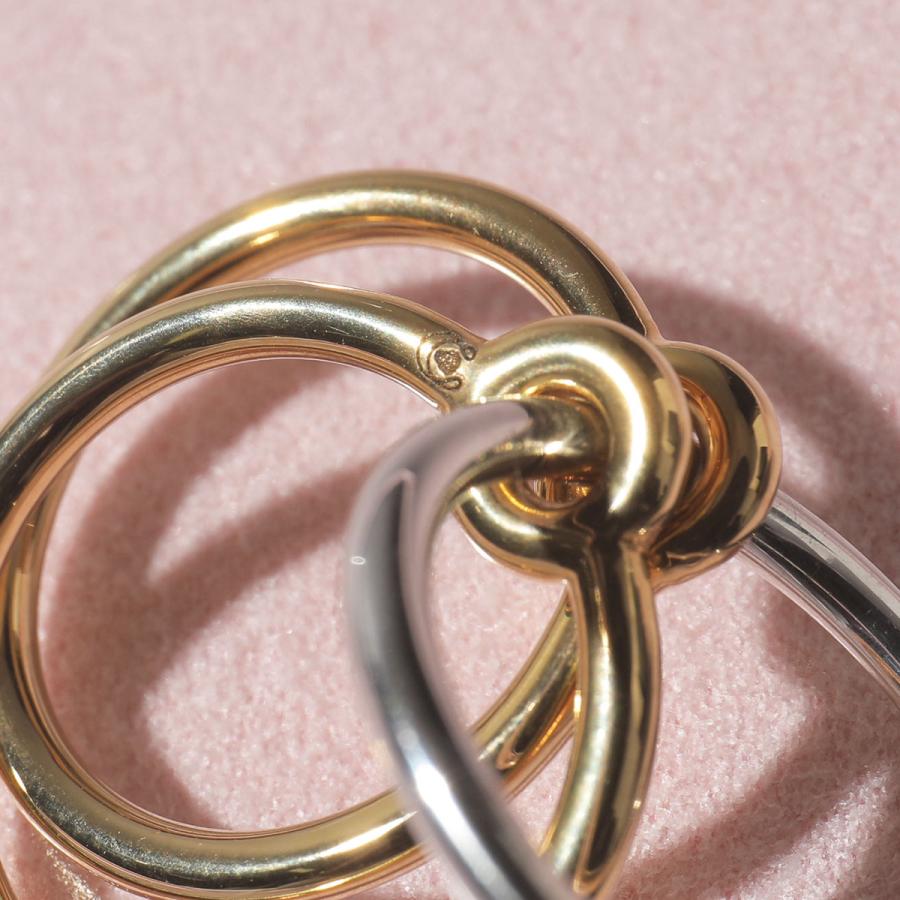 Charlotte CHESNAIS 重ねリング ゴールド シルバー 箱付き Charlotte Chesnais シャルロットシェネ リング Three Lovers Ring