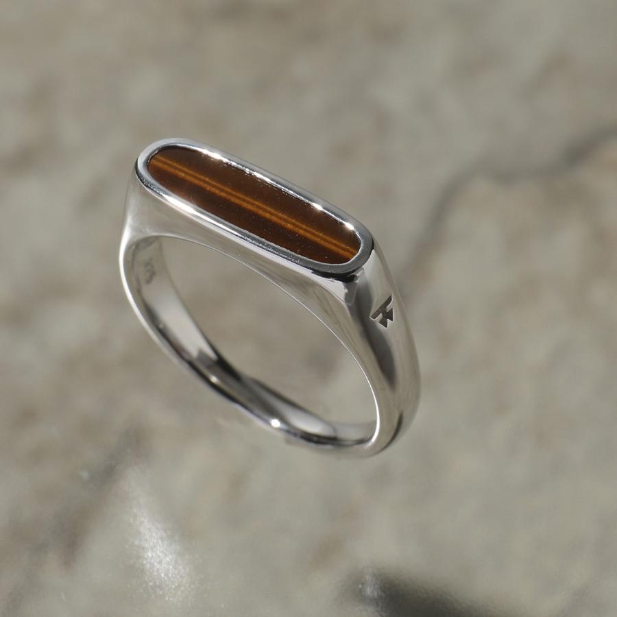 TOMWOOD トムウッド リング レディース Mario Ring Tiger Eye マリオ