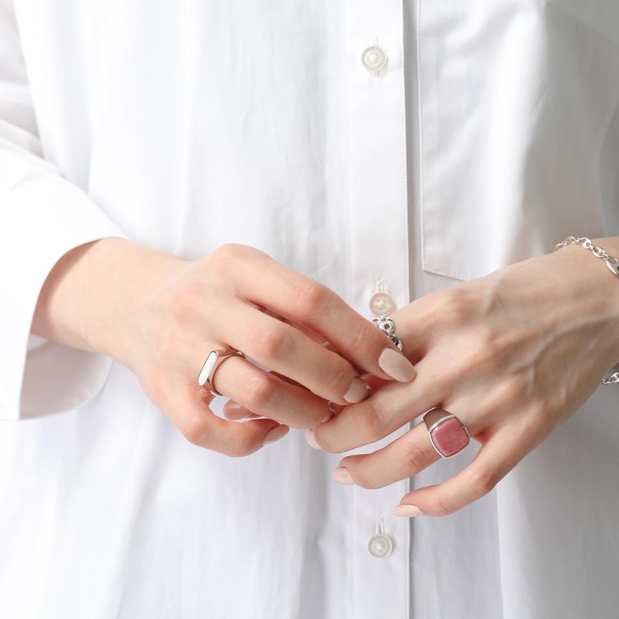 TOM WOOD（トムウッド） リング レディース Mario Ring White MOP