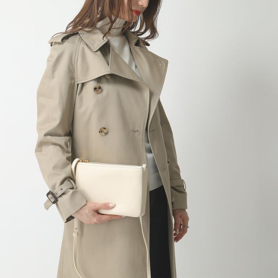 CELINE セリーヌ 192033CAD.01CR Trio トリオ レザー ショルダーバッグ  