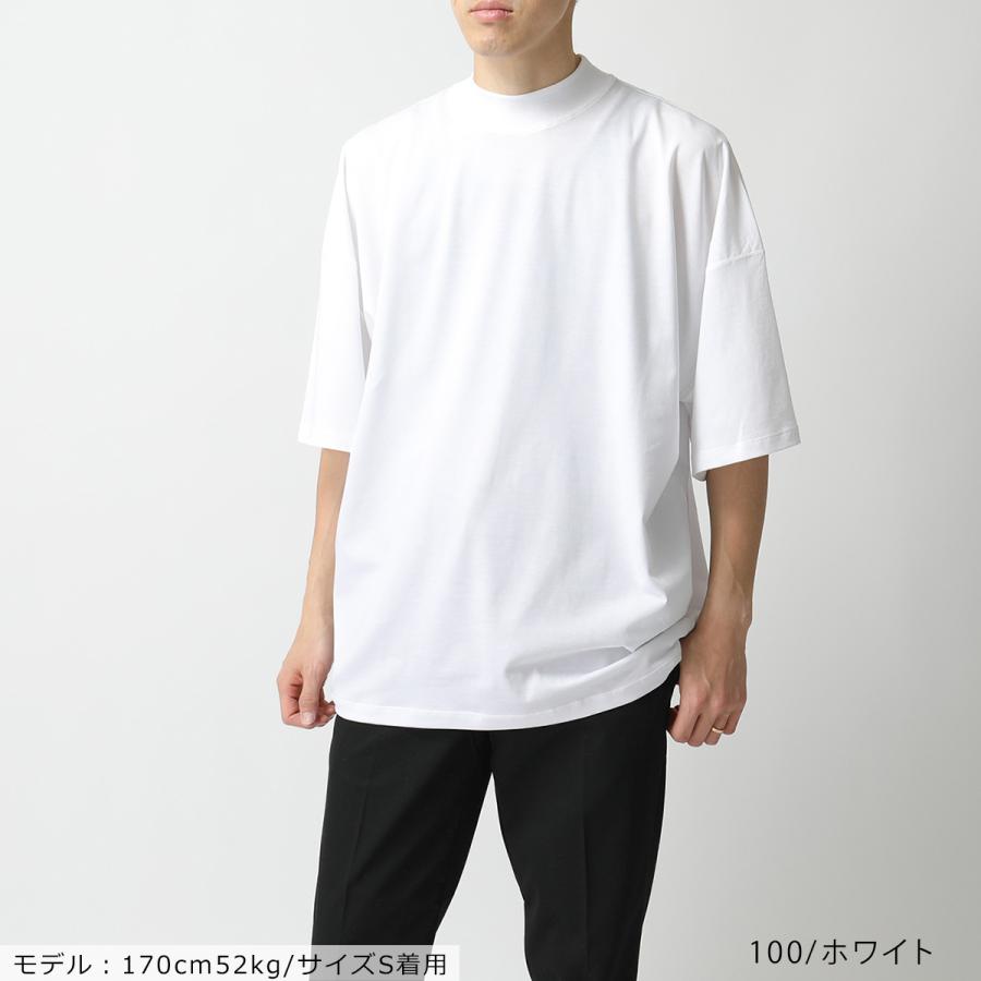 Jilsander ジルサンダー Jsms Ms ボトルネック 五分袖 Tシャツ カットソー 無地 100 メンズ インポートセレクト Musee 通販 Yahoo ショッピング