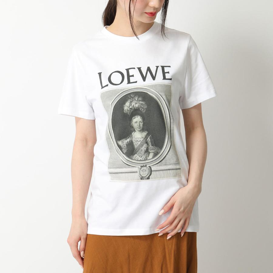 LOEWE ロエベ S6109660PC 2103/WHITE-BR クルーネック 半袖 Tシャツ カットソー プリント レディース :320117211:インポートセレクト musee - 通販 - Yahoo!ショッピング LOEWE ロエベ S6109660PC 2103/WHITE-BR クルーネック 半袖 Tシャツ カットソー プリント レディース :320117211:インポートセレクト musee - 通販 - Yahoo!ショッピング