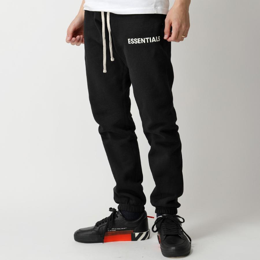 Essentials エッセンシャルズ 130sp1010f Fog Essentials Logo Sweatpants フィアオブゴッド ロゴ スウェットパンツ 001 Black メンズ インポートセレクト Musee 通販 Yahoo ショッピング