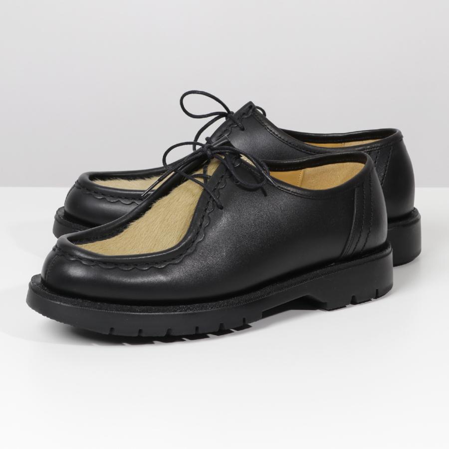 Kleman クレマン Padrin Padrini 0214j レザー ハラコ チロリアンシューズ ドレスシューズ Noir Beige 靴 メンズ インポートセレクト Musee 通販 Yahoo ショッピング